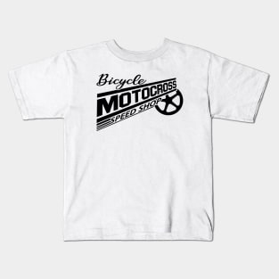 BMX Bicycle Motocross Speed Shop Kids T-Shirt